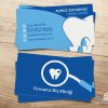 Mavi Diş Kliniği Kartvizit - Hazır Kartvizit Tasarımı