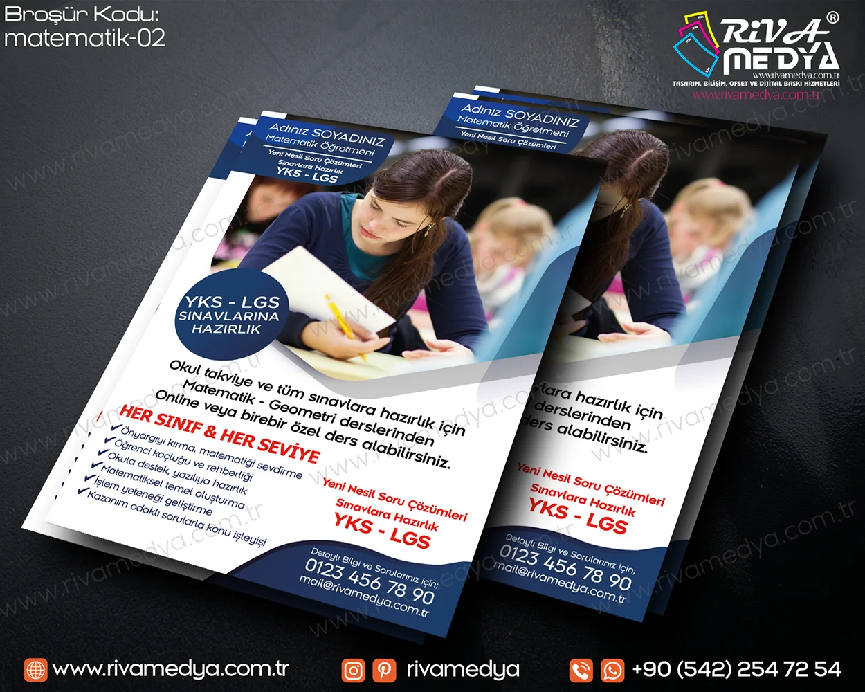 Matematik – Geometri Özel Ders Broşür Örneği